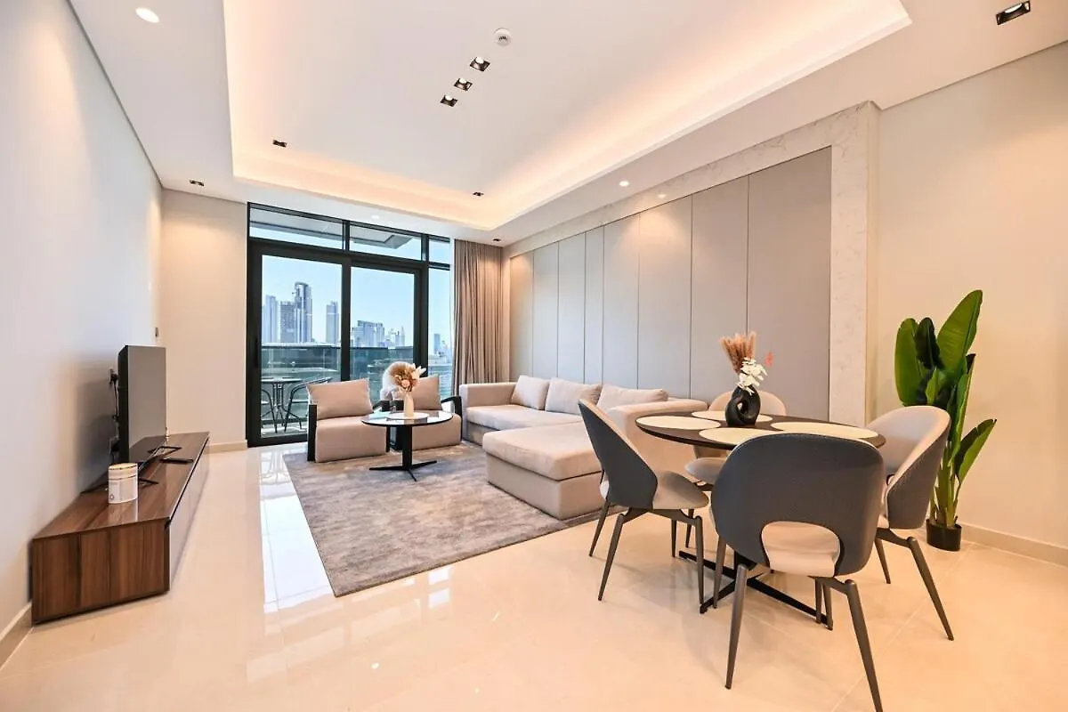 Stunning 1 Bdr Luxury With Burj Khalifa View Lägenhet Dubai 0*,